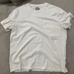 Men's C&C California Classic White Pocket T-Shirt size Large